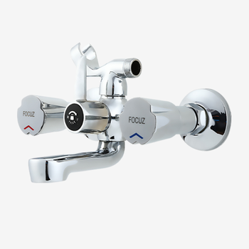 Modern style two-handle brass bathtub faucet 