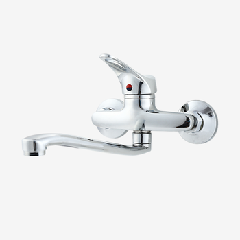OME Single Handle Chrome Kitchen Sink Mixer Water Tap Kitchen Faucets