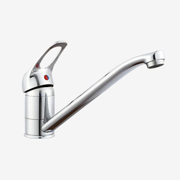 Single Handle Chrome Kitchen Sink Mixer Water Tap Kitchen Faucets